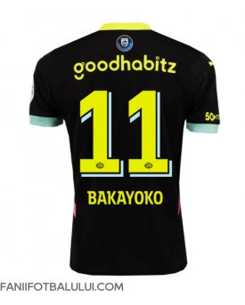 PSV Eindhoven Johan Bakayoko #11 Tricou Fotbal Replică 2024-25 Barbati Deplasare